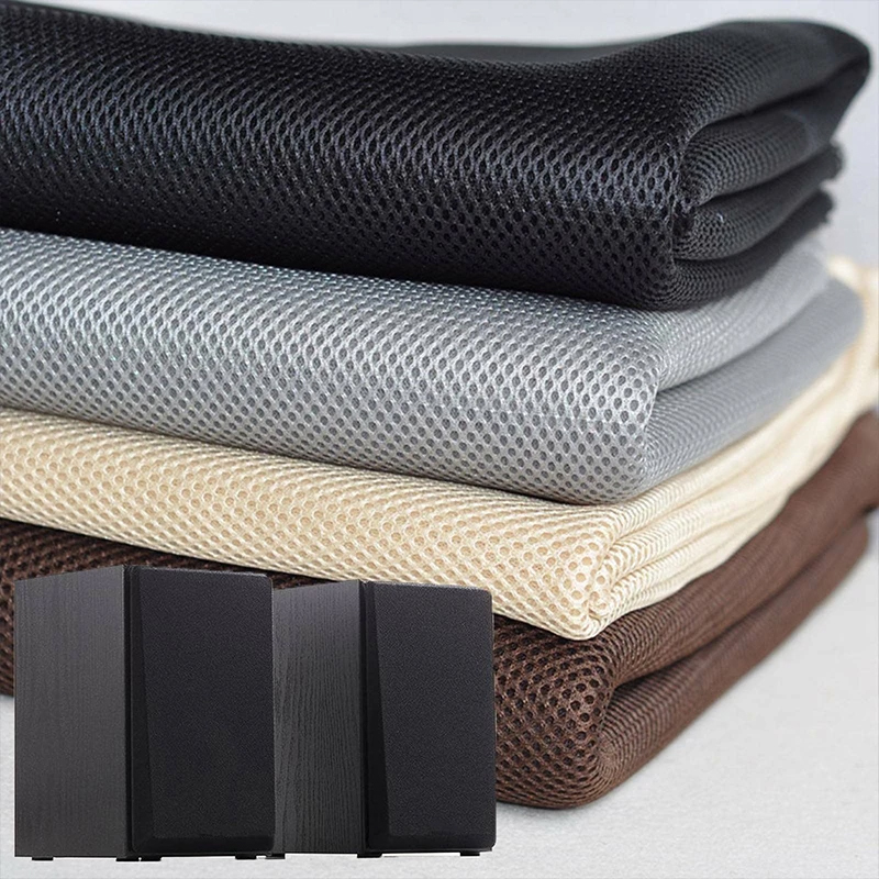 Linen Fabric Natural - 160x45cm/160x200cm Speaker Mesh Cloth Dustproof Soundproof