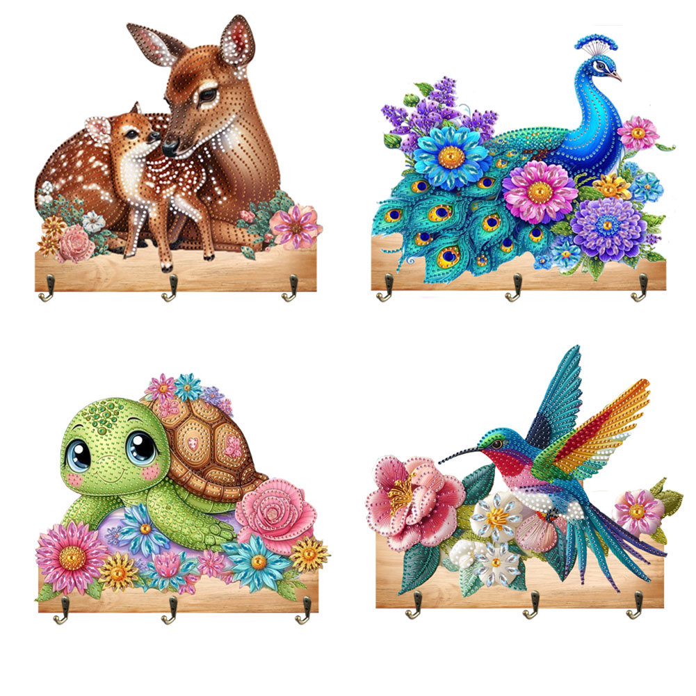 Embroidery Towel - 1pc/set of DIY animal diamond painting