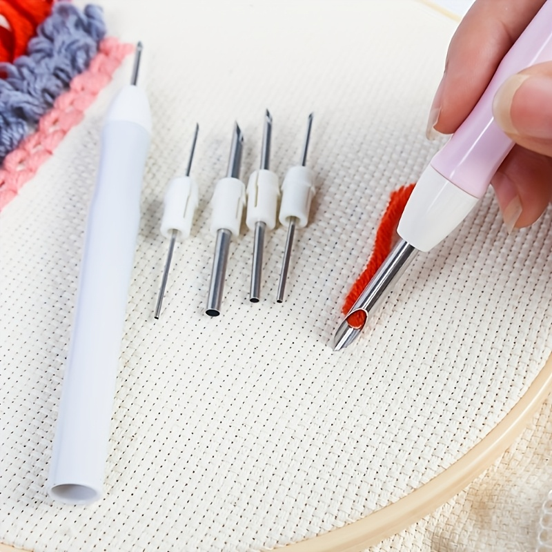 Embroidery Youtube - Versatile Punch Needle Set- Includes 6
