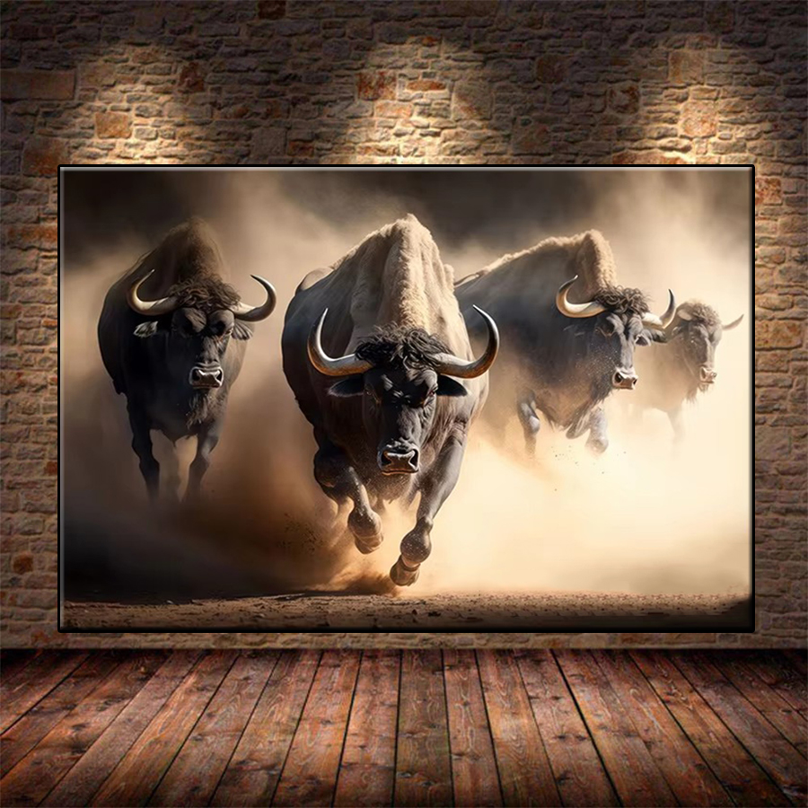 Embroidery Running Stitch - DIY Diamond Painting Modern Animal Art