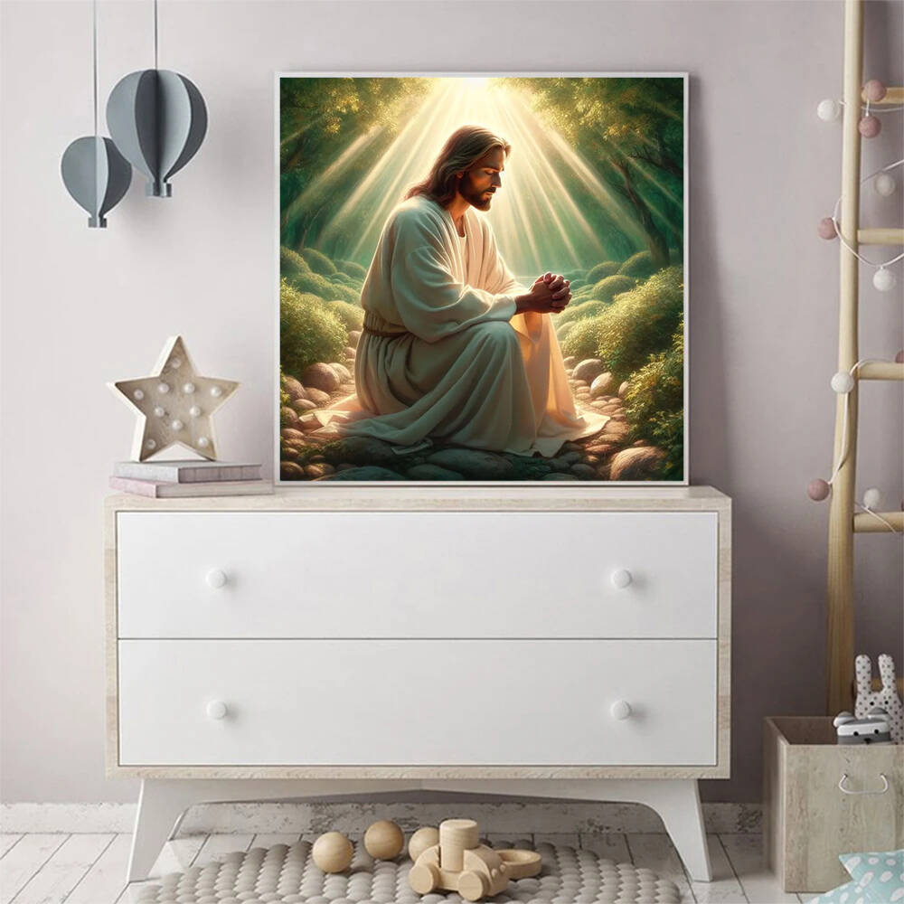 Momoart Religion Diamond Paint - Embroidery Jesus avaliação e preço