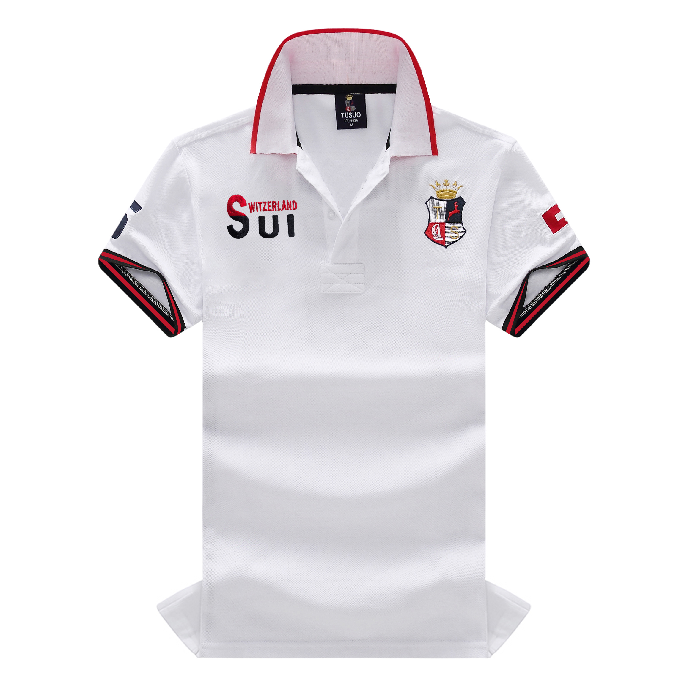 Men's Polo Shirt Classic Switz - Embroidery Shirt avaliação e preço