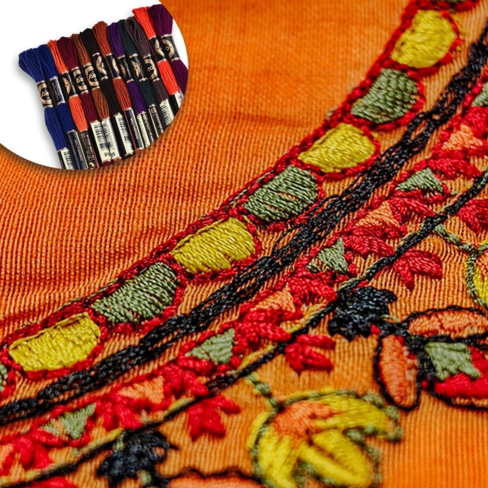 12 Skeins 6 Strands Hand Varie - Embroidery Floss avaliação e preço