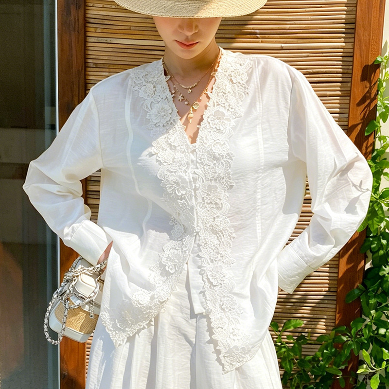 French Style Lace Embroidery S - Embroidery Yellow avaliação e preço