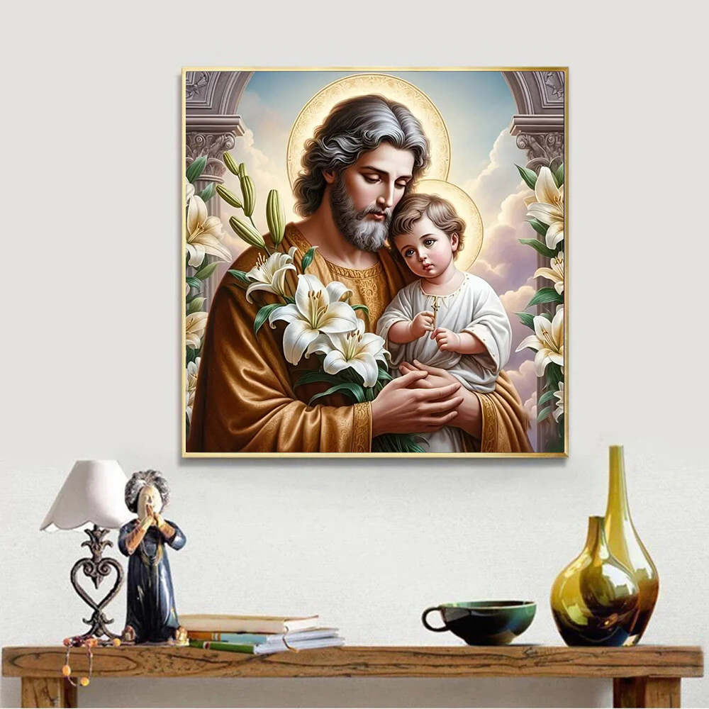 Jesus Religion Diamond Paintin - Embroidery Jesus avaliação e preço
