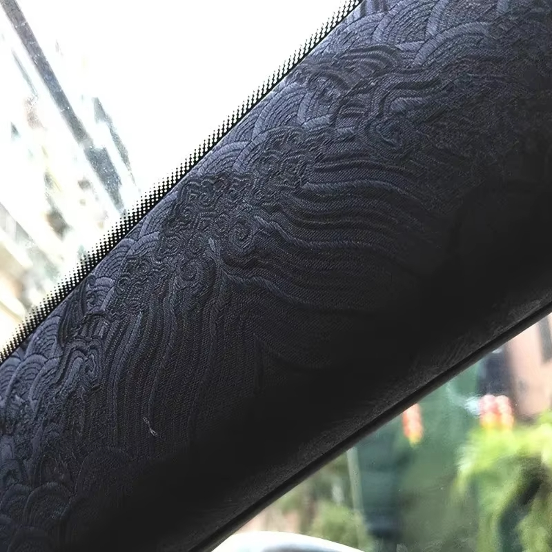 Car Interior Stickers High-Gra - Velvet Fabric Embroidery avaliação e preço