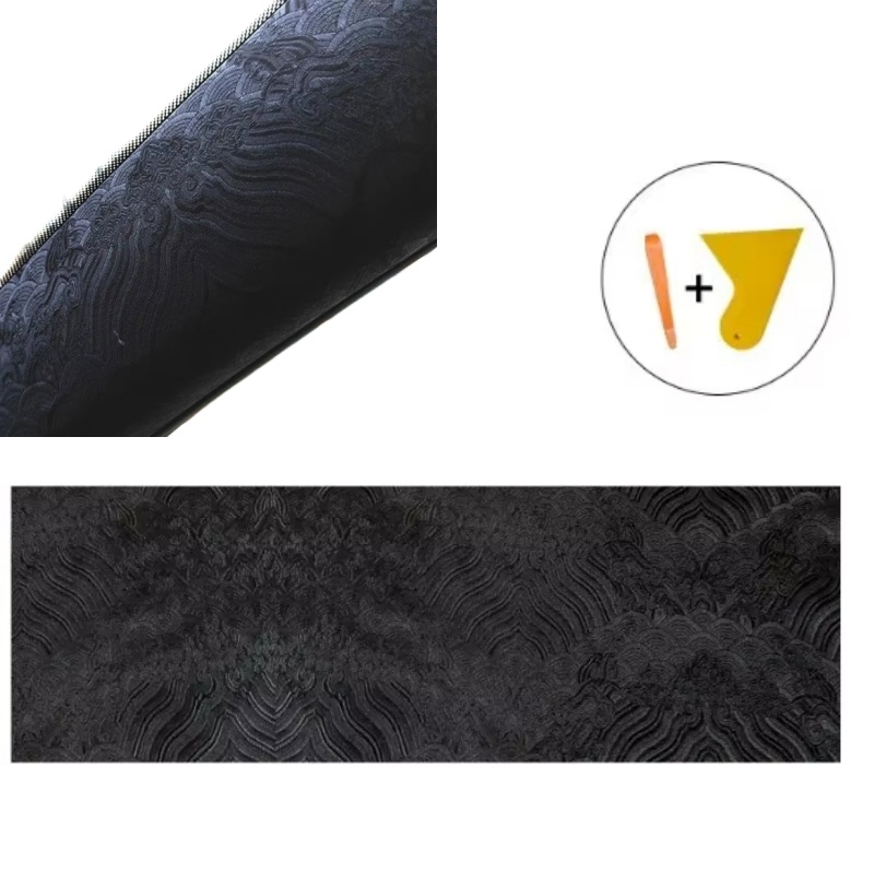 Car Interior Stickers High-Gra - Velvet Fabric Embroidery avaliação e preço