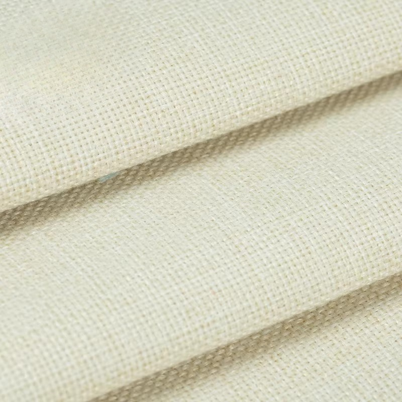 Cotton Linen Plain Color Sofa  - Linen Fabric Natural avaliação e preço
