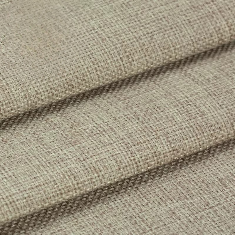 Cotton Linen Plain Color Sofa  - Linen Fabric Natural avaliação e preço