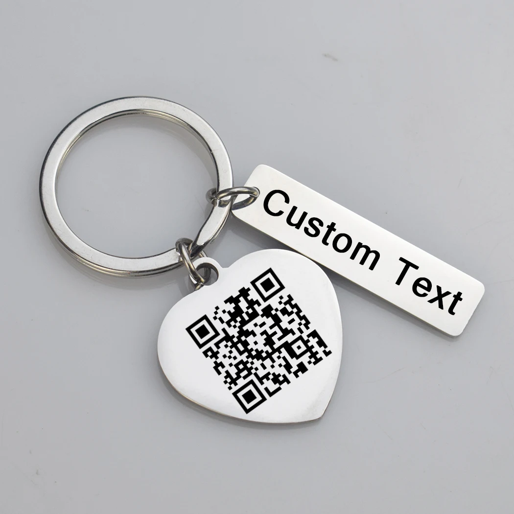 Custom Music Code Keychain Per - Embroidery Alphabet avaliação e preço