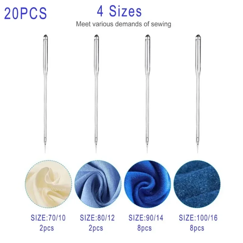 20pcs/box Sewing Machine Needl - Embroidery Generator avaliação e preço
