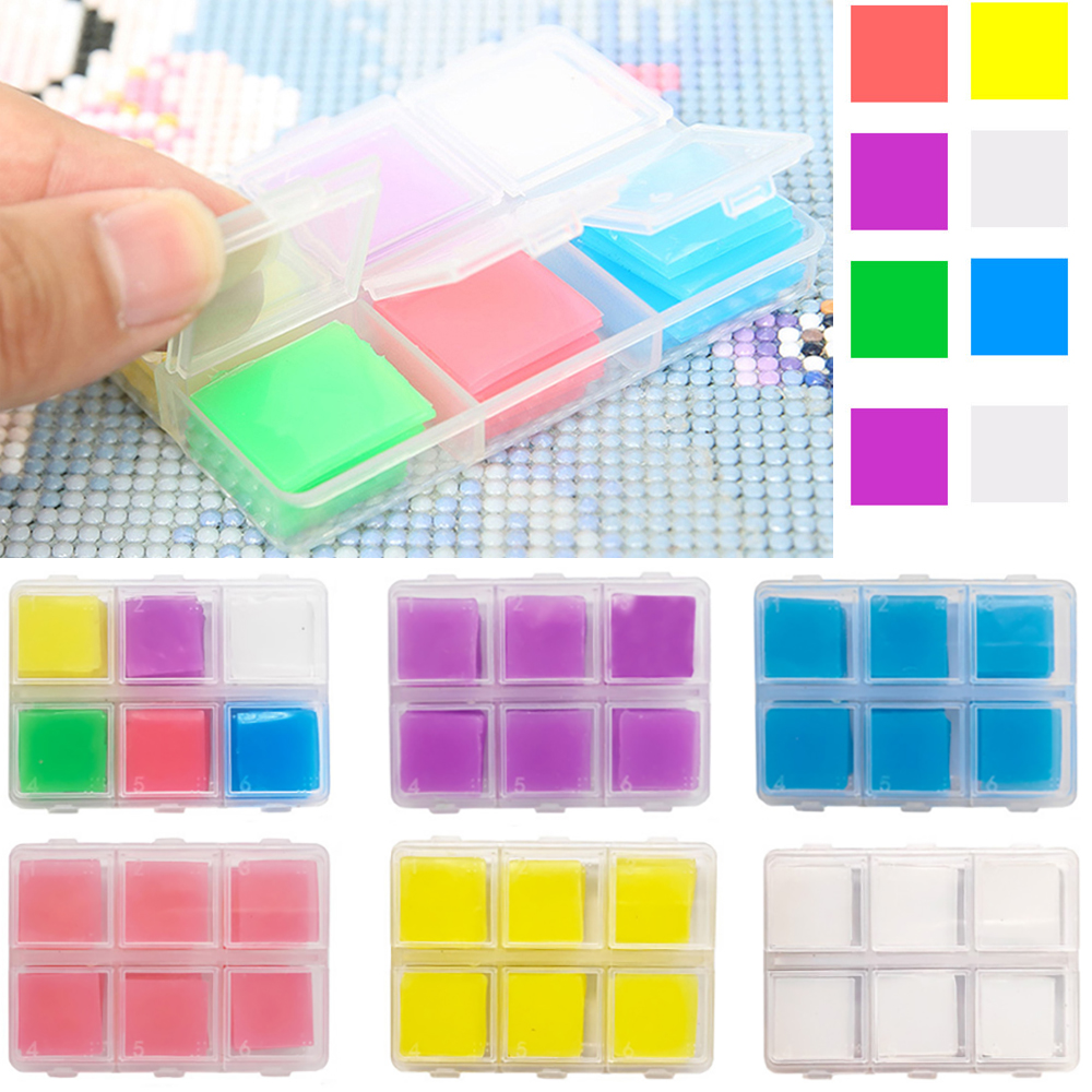 30PCS 2CM Diamond Painting Glu - Embroidery Cross Stitch Patterns avaliação e preço
