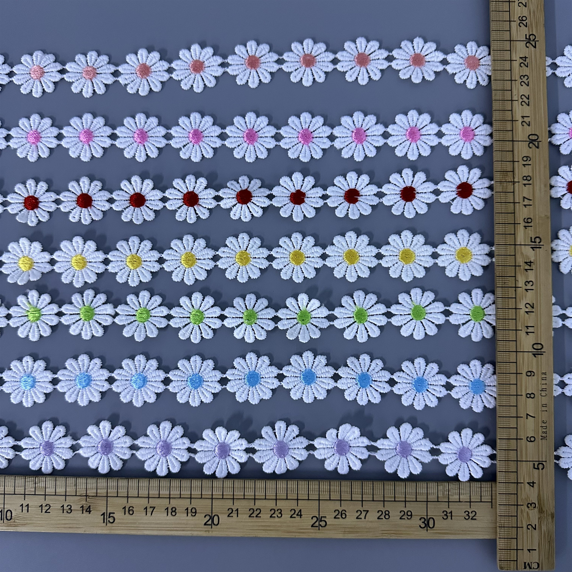 Daisy Lace Sunflower Wedding D - Embroidery Daisy Flower avaliação e preço