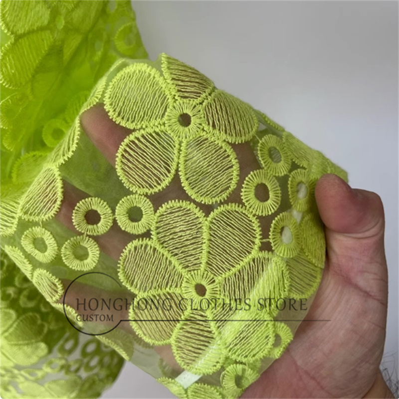 Fluorescent yellow heavy embro - Embroidery Yellow avaliação e preço