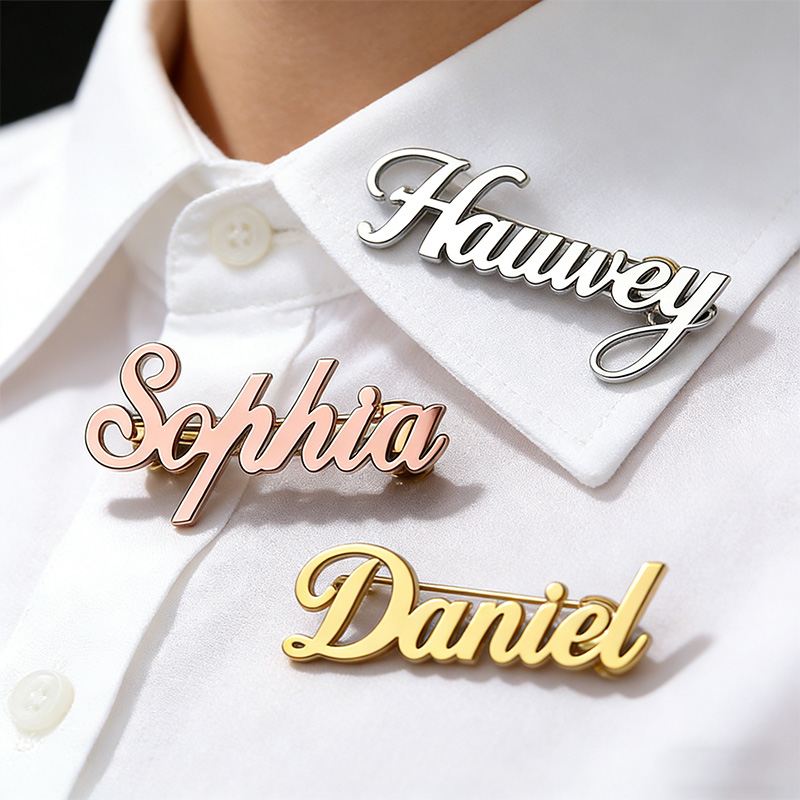 Stainless Steel Custom Name In - Embroidery Names avaliação e preço