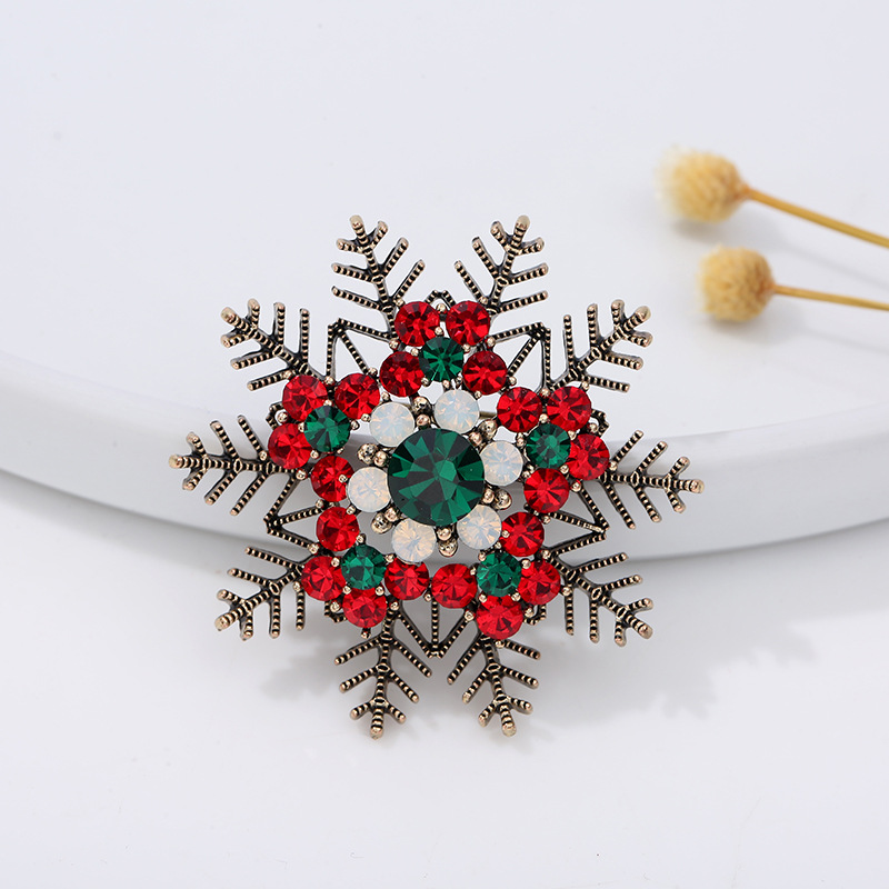 Christmas series jewelry brooc - Embroidery Alphabet avaliação e preço