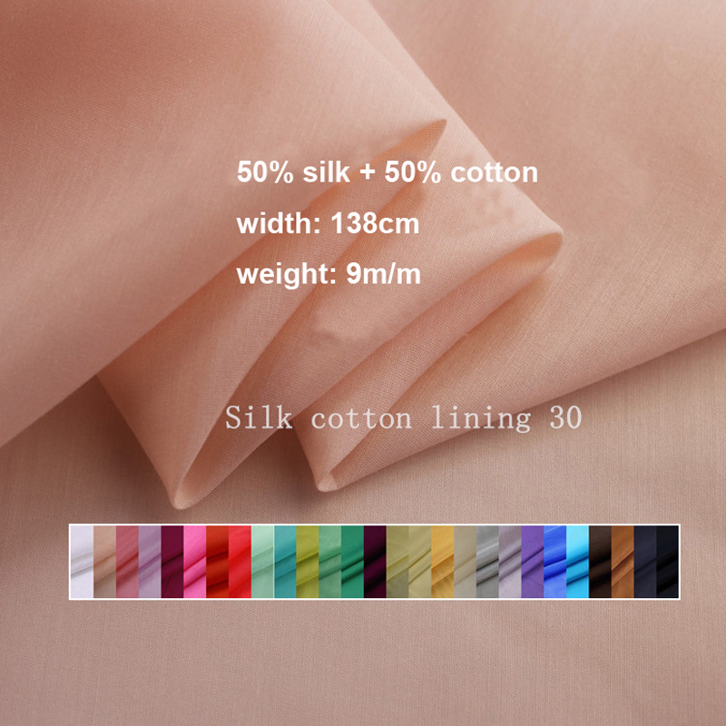 55'' Wide Mulberry Silk Cotton - Linen Fabric Natural avaliação e preço