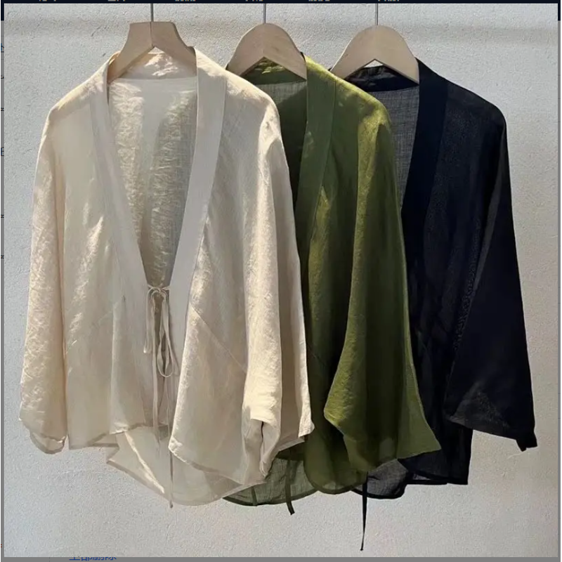 2025 summer high-end advanced  - Linen Fabric Natural avaliação e preço