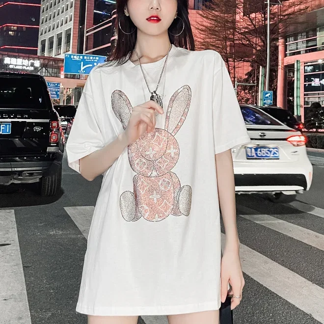 Women's Summer Casual T-Shirt: - Embroidery Shirt avaliação e preço