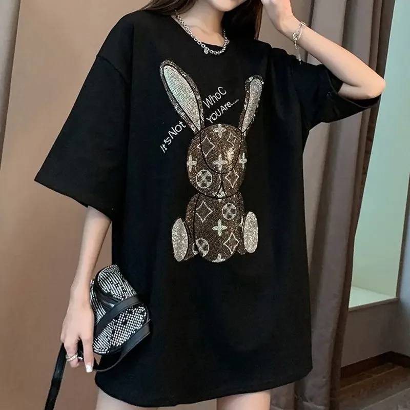 Women's Summer Casual T-Shirt: - Embroidery Shirt avaliação e preço
