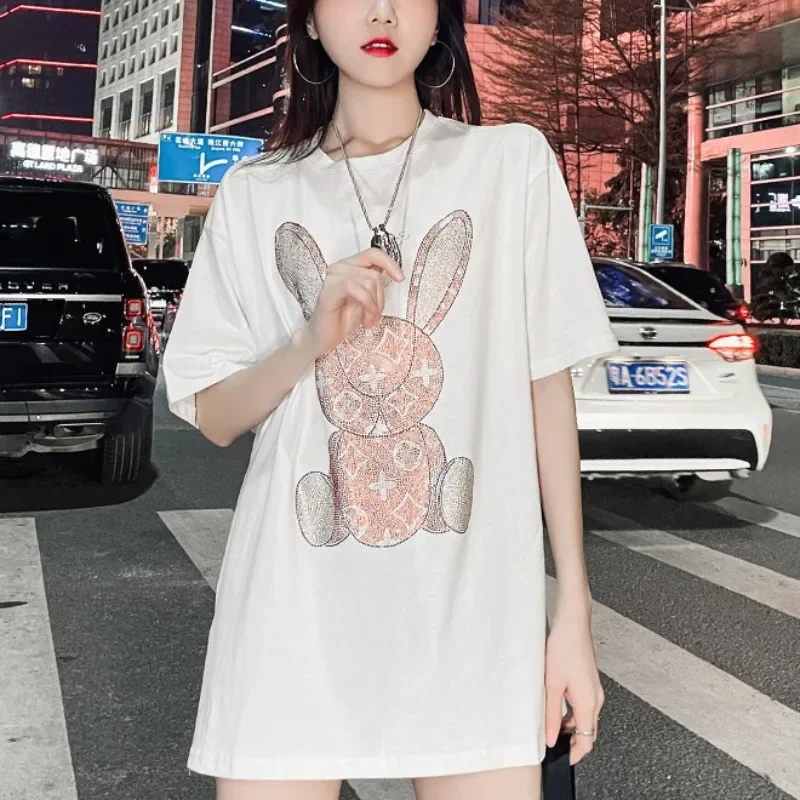 Women's Summer Casual T-Shirt: - Embroidery Shirt avaliação e preço