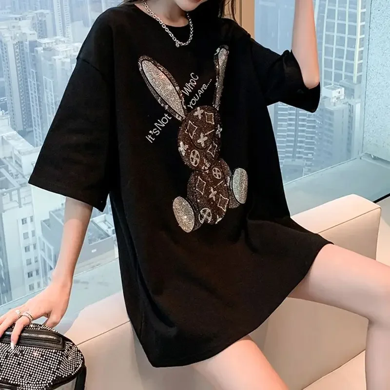 Women's Summer Casual T-Shirt: - Embroidery Shirt avaliação e preço