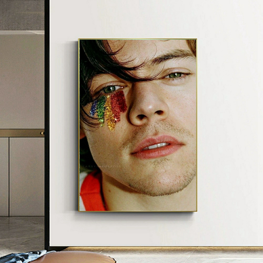 Harris-Styles-Singer Cross Sti - Embroidery Cross Stitch Patterns avaliação e preço