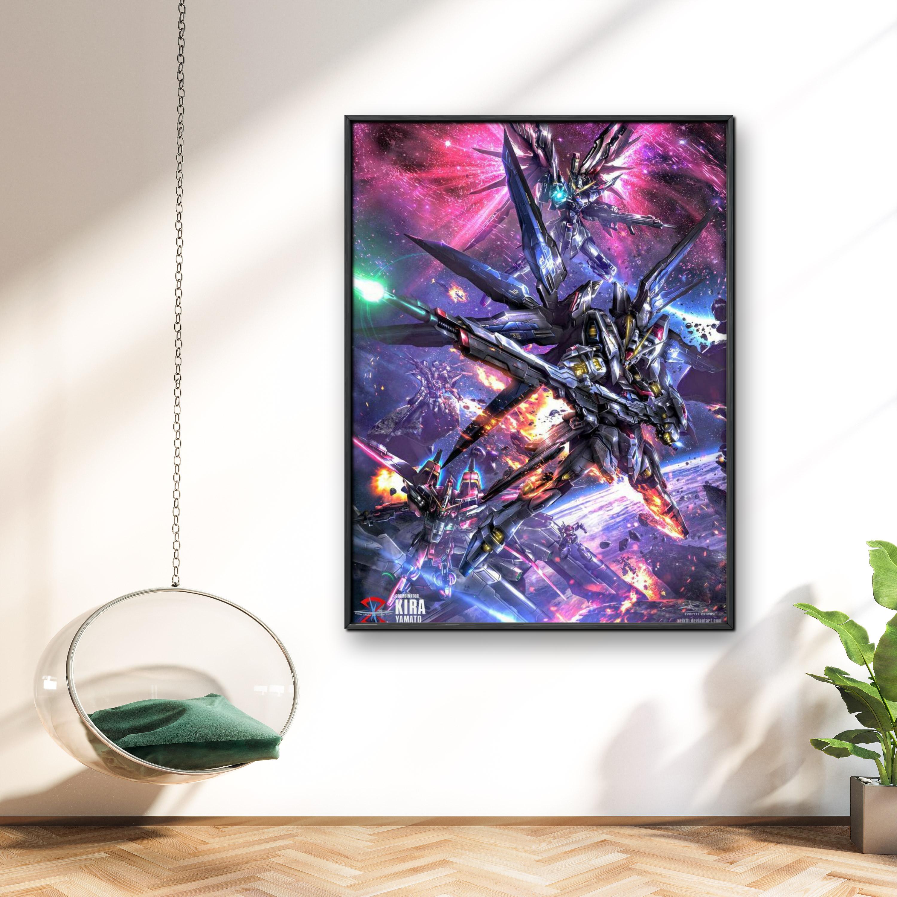 Mobile Suit Gunda 5D DIY Diamo - Embroidery Cross Stitch Patterns avaliação e preço