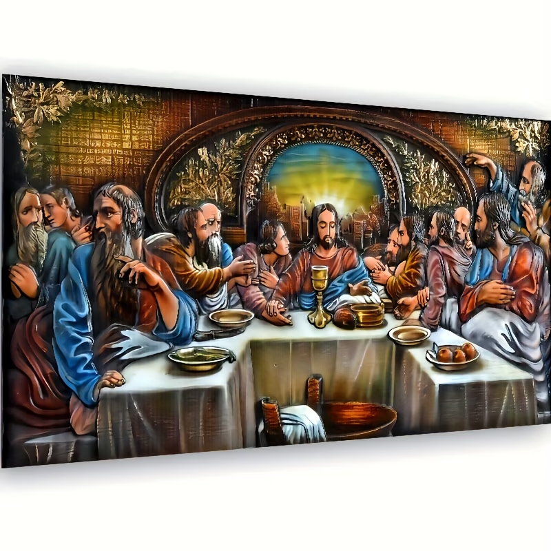 Lagre Size Famous Jesus Last S - Embroidery Jesus avaliação e preço
