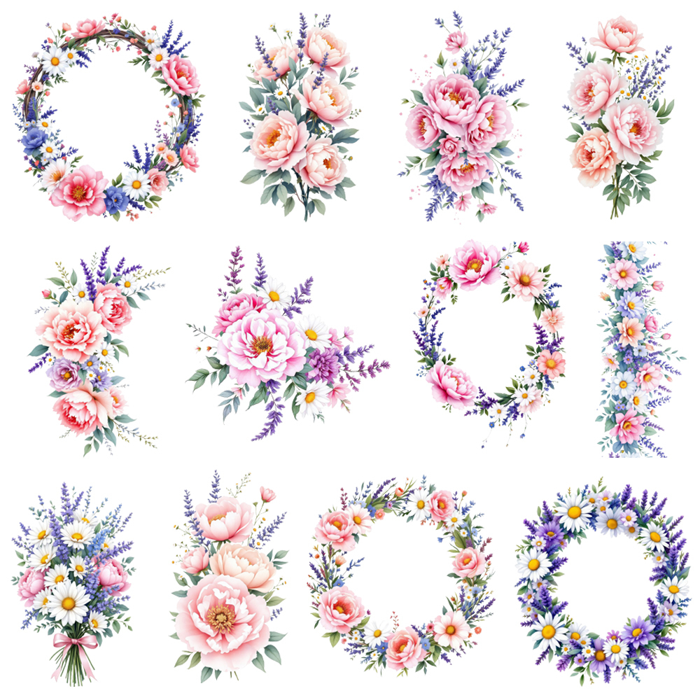 15cm Kids Flower Wreath Carnat - Embroidery Daisy Flower avaliação e preço
