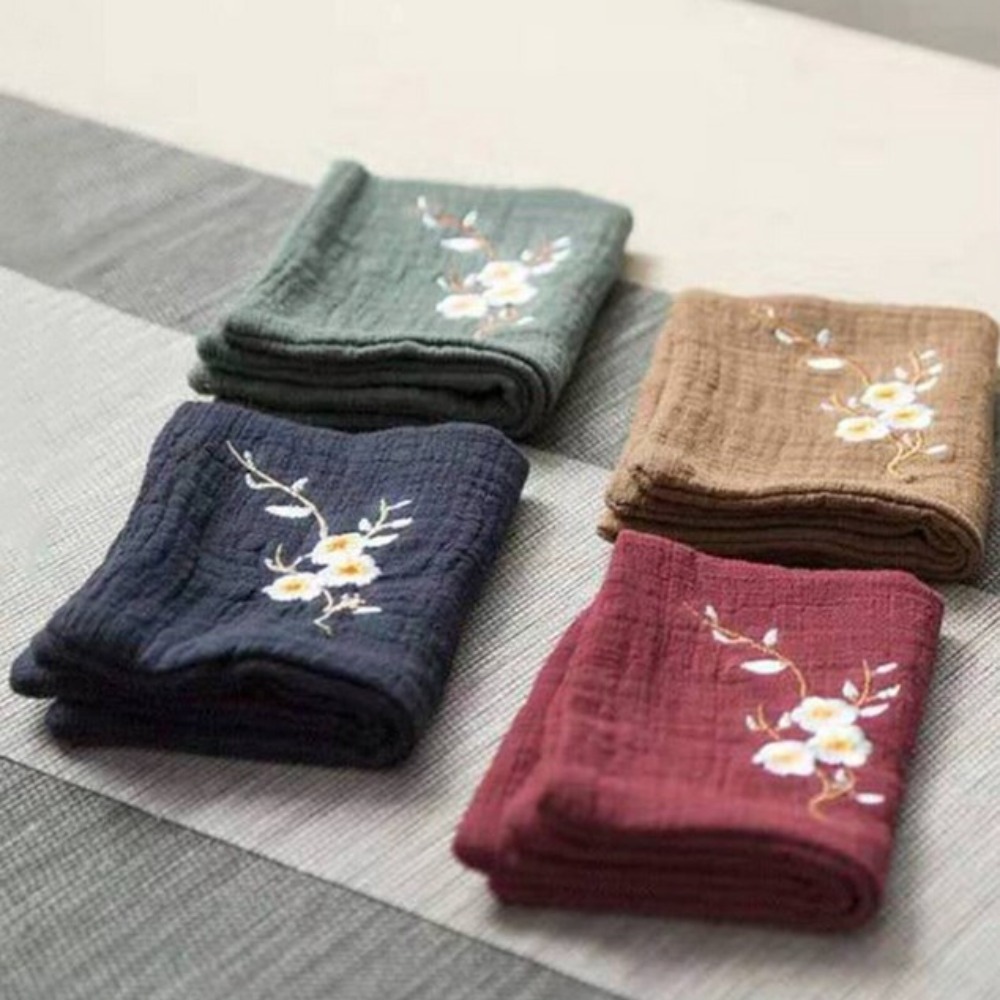 Practical Cotton Tea Cloth Lig - Embroidery Towel avaliação e preço