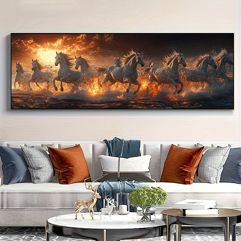 Magnificent Landscape DIY Diam - Embroidery Running Stitch avaliação e preço