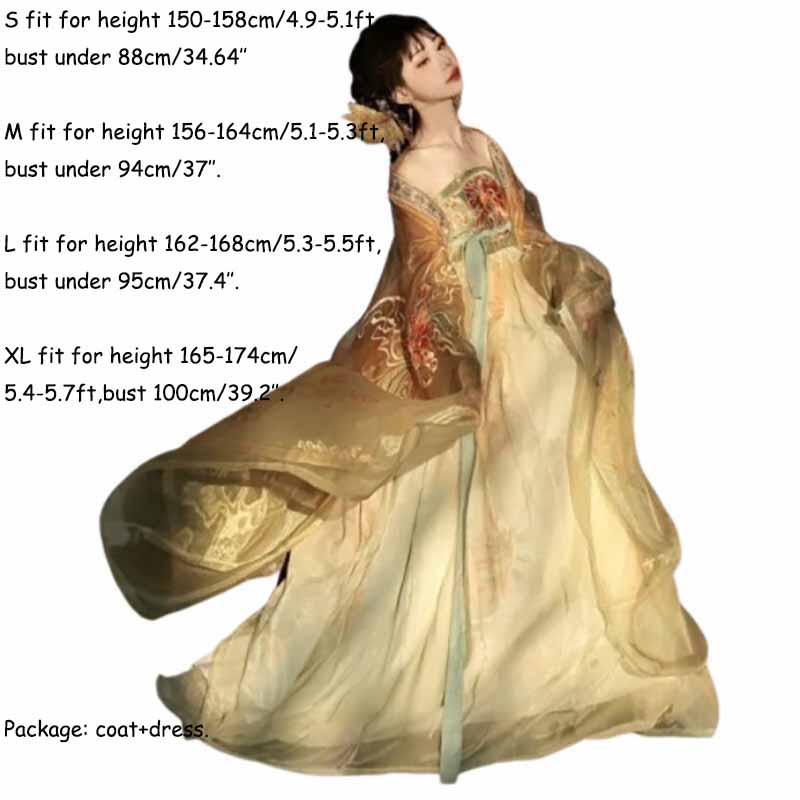 Women's Traditional Chinese Ha - Embroidery Yellow avaliação e preço