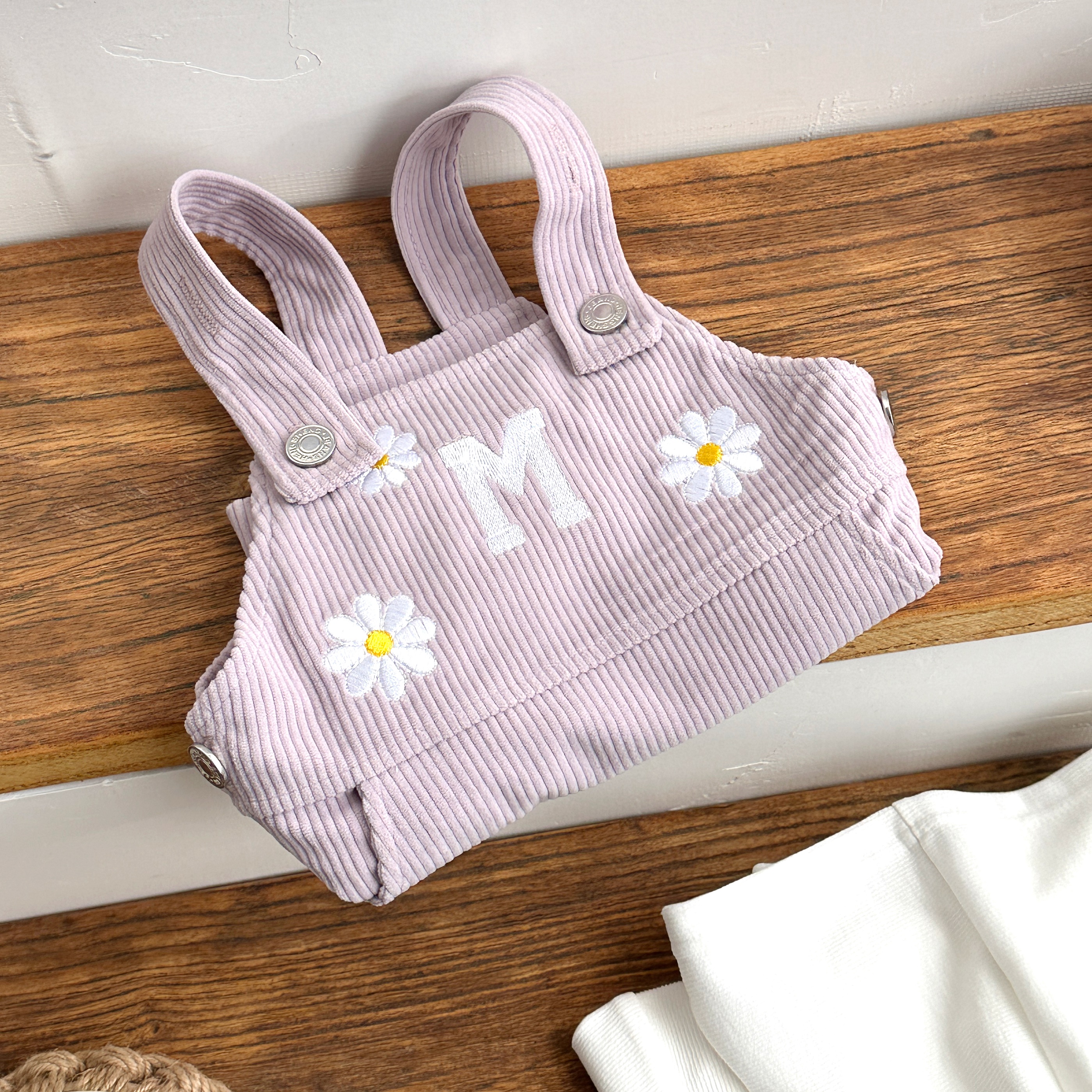 Baby Girl Clothes Autumn Denim - Embroidery Daisy Flower avaliação e preço
