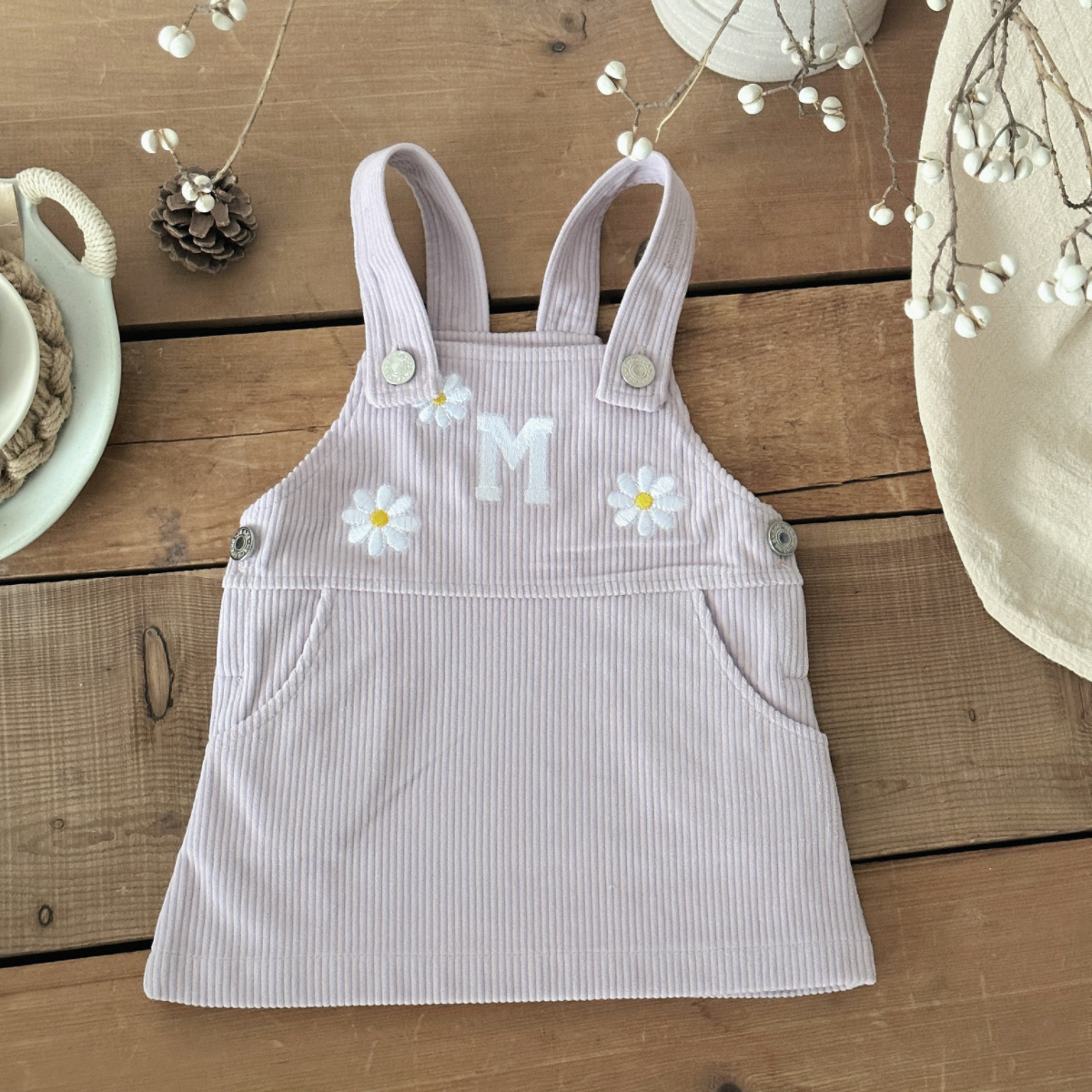 Baby Girl Clothes Autumn Denim - Embroidery Daisy Flower avaliação e preço