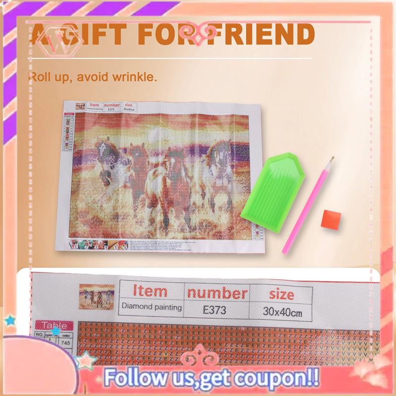 Upgraded Full Drill Square Dia - Embroidery Running Stitch avaliação e preço