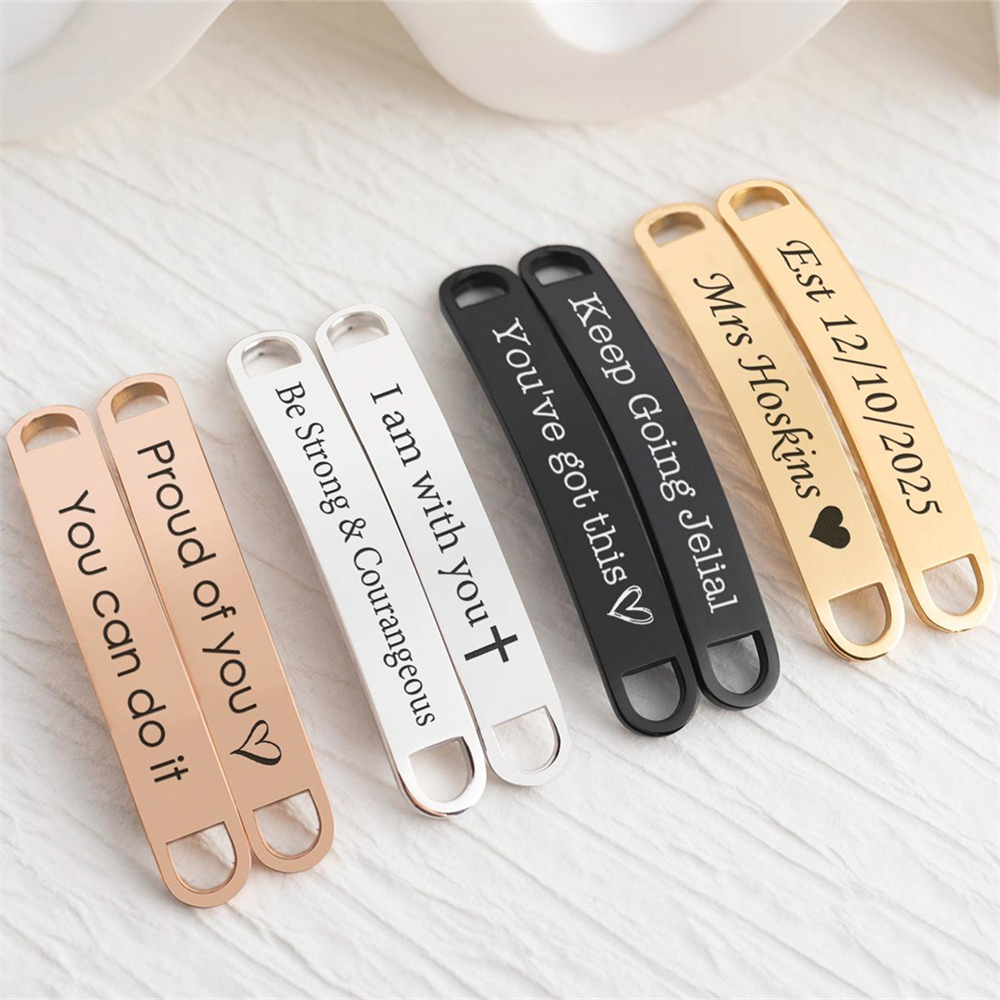Running Shoe Tag Personalized  - Embroidery Alphabet avaliação e preço