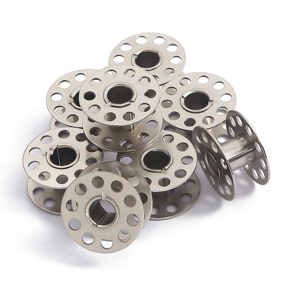 10pcs Iron Metal Bobbins Spool - Embroidery Generator avaliação e preço