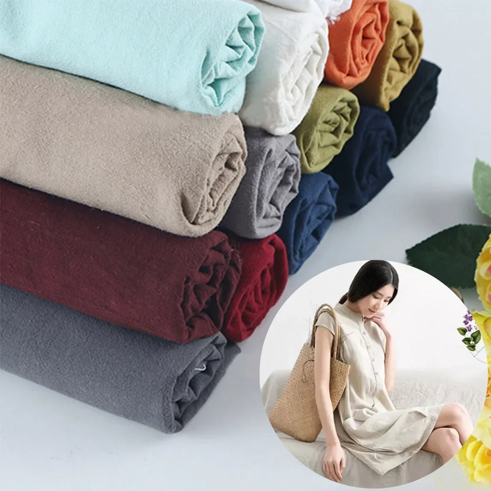Soft Cotton Fabric Organic Mat - Linen Fabric Natural avaliação e preço