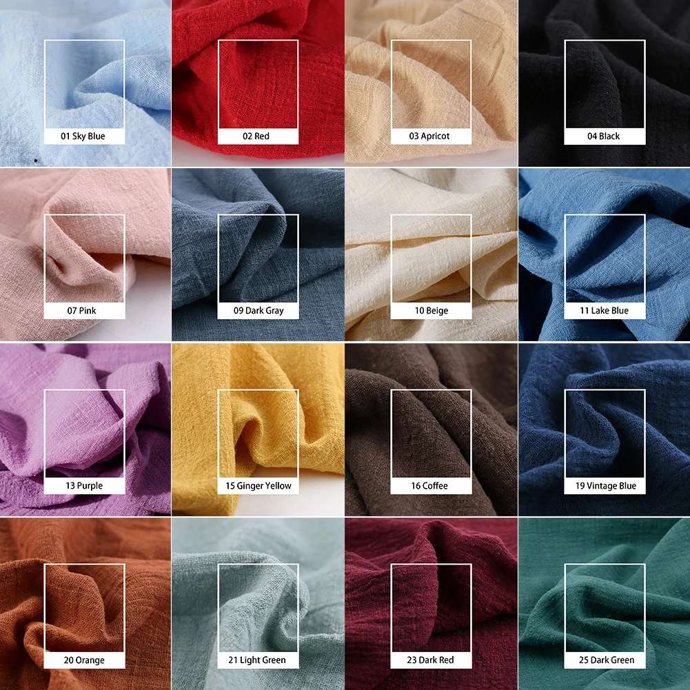 Soft Cotton Fabric Organic Mat - Linen Fabric Natural avaliação e preço