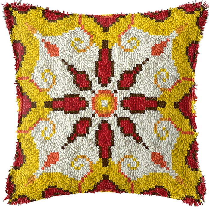 Yellow Stripes Latch Hook Kits - Embroidery Yellow avaliação e preço