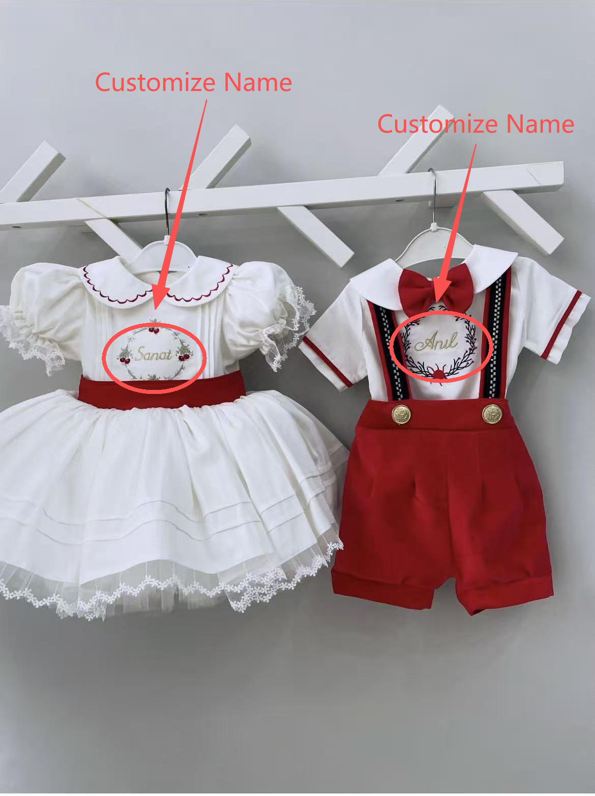 0-12Y Baby Girl Summer Custom  - Embroidery Names avaliação e preço