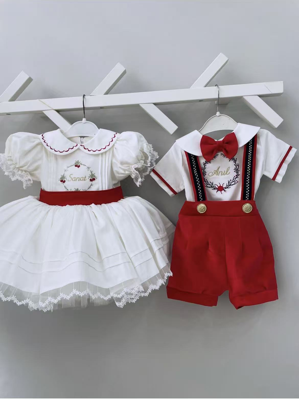 0-12Y Baby Girl Summer Custom  - Embroidery Names avaliação e preço