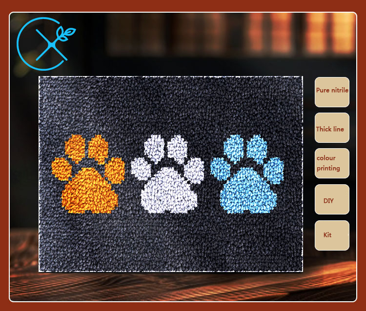 Latch hook rug kits with Pre-P - Embroidery Cross Stitch Patterns avaliação e preço