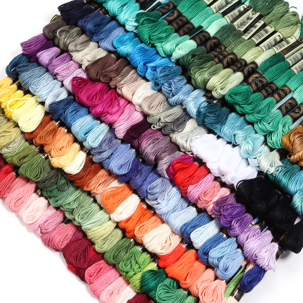 6Pcs/Lot Multicolor Polyester  - Embroidery Floss avaliação e preço