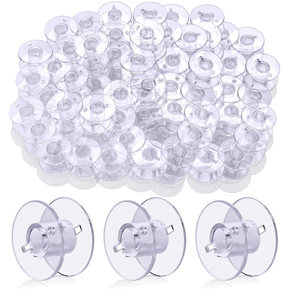50pcs Sa156 Bobbins for Brothe - Embroidery Generator avaliação e preço
