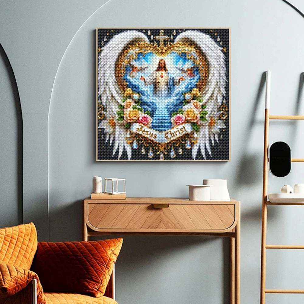 5D DIY Diamond Painting Portra - Embroidery Jesus avaliação e preço