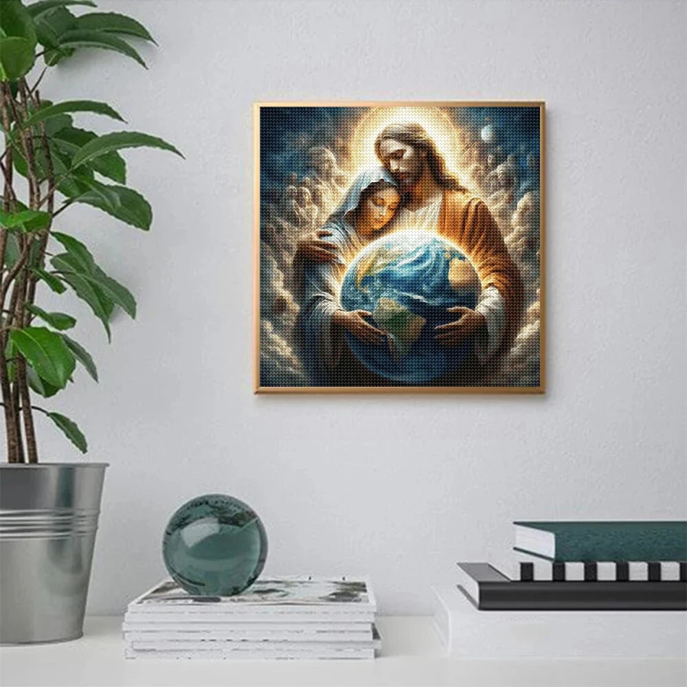 5D DIY Diamond Painting Portra - Embroidery Jesus avaliação e preço