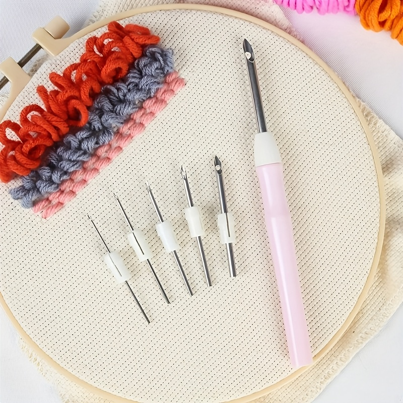 Versatile Punch Needle Set- In - Embroidery Youtube avaliação e preço