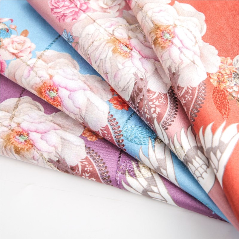 pearl embroidery velvet printe - Velvet Fabric Embroidery avaliação e preço